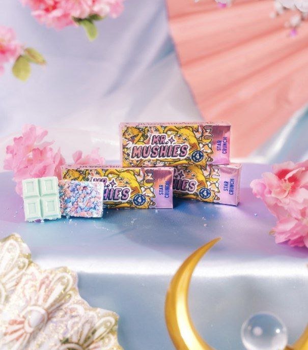 Mr Mushies Star Crunch Chocolate Bar